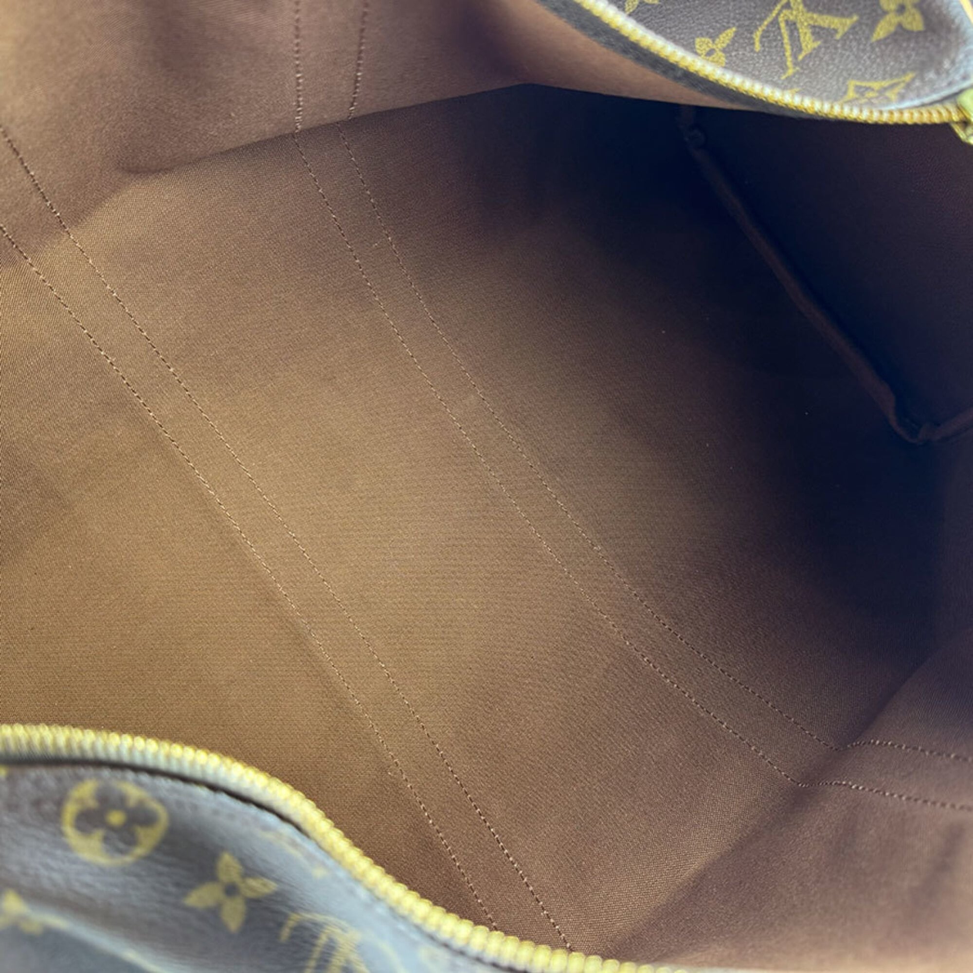 Louis Vuitton Brown Monogram Monogram Boston Bag Handbag (Pre-Owned)