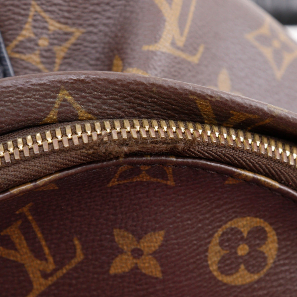 Louis Vuitton Brown Monogram Canvas Backpack (Pre-Owned)