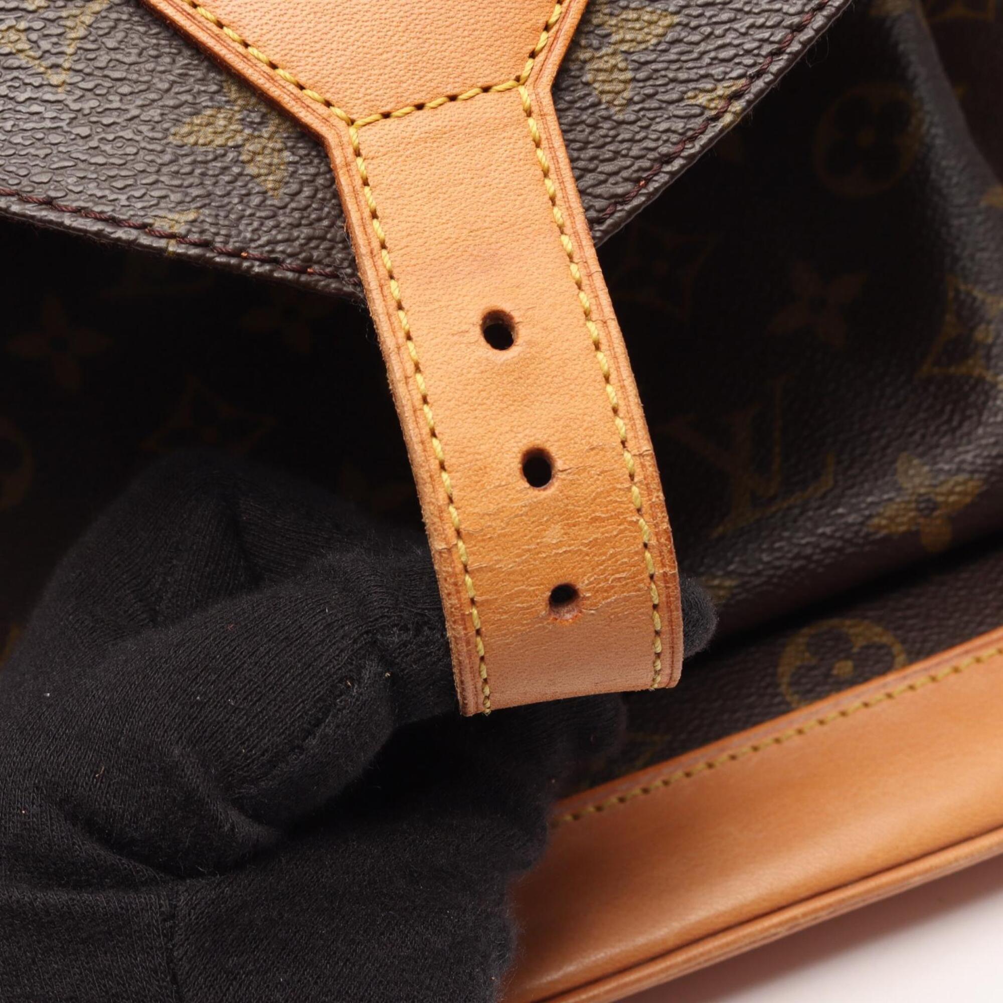 Louis Vuitton Brown Monogram Monogram Leather Backpack (Pre-Owned)