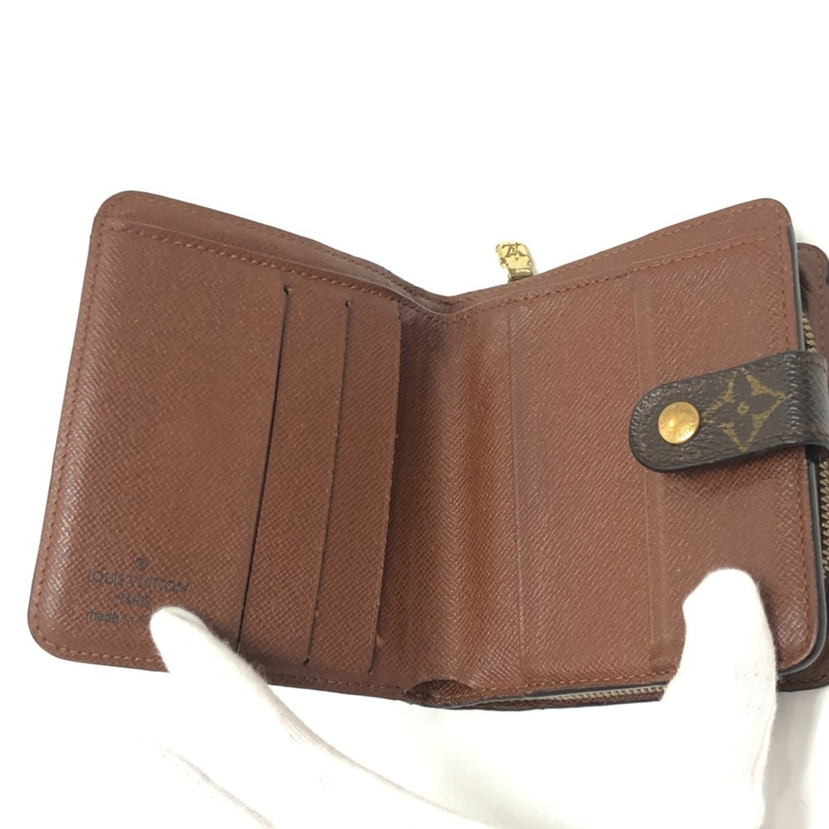 Louis Vuitton Brown Galle Monogram Monogram Wallet (Bi-Fold) (Pre-Owned)