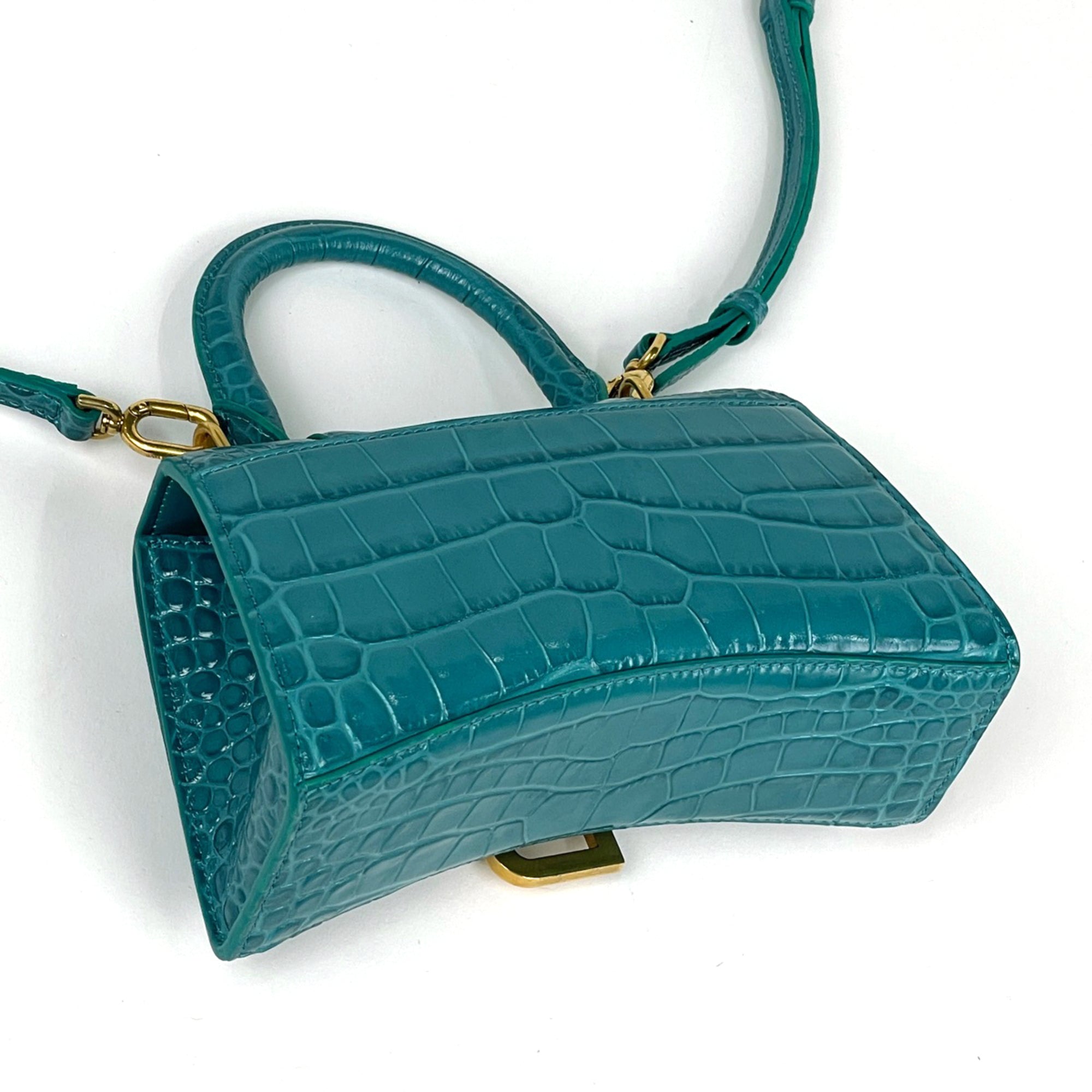 Balenciaga Green Leather Handbag (Pre-Owned)
