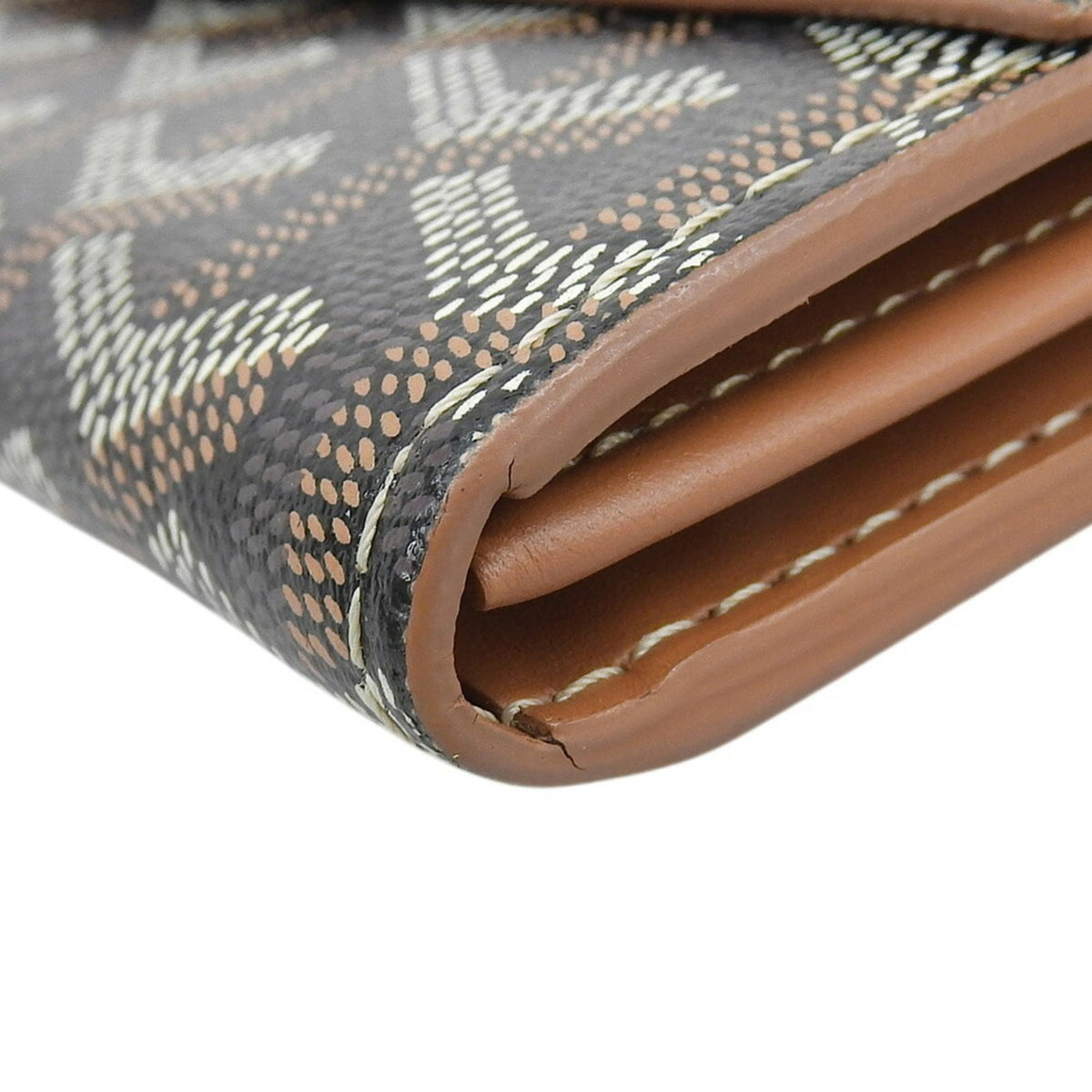 Goyard Black Brown Pvc Leather Shoulder Bag (Pre-Owned)
