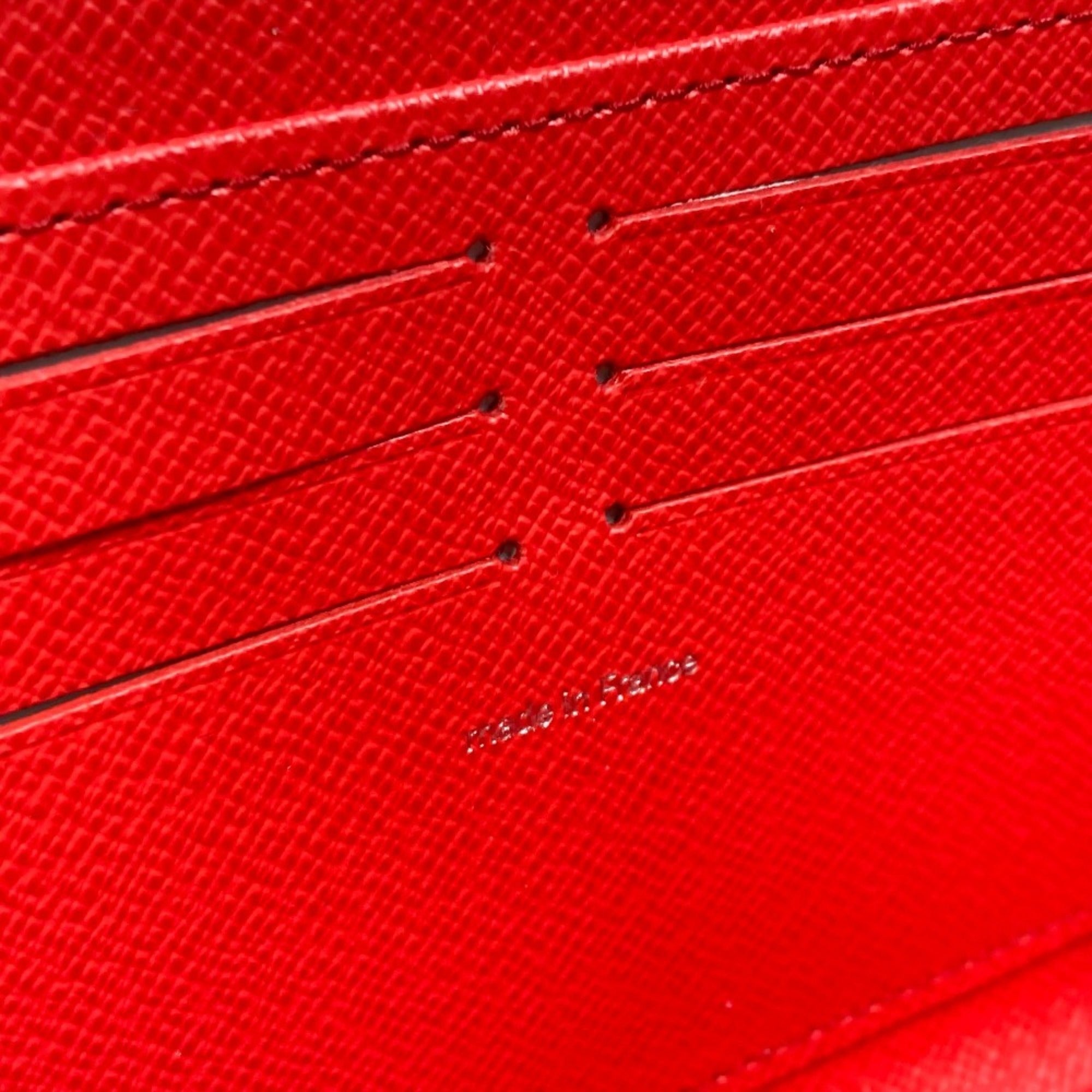 Louis Vuitton Red Color Rouge White Epi Leather Coin Purse/Coin Case (Pre-Owned)