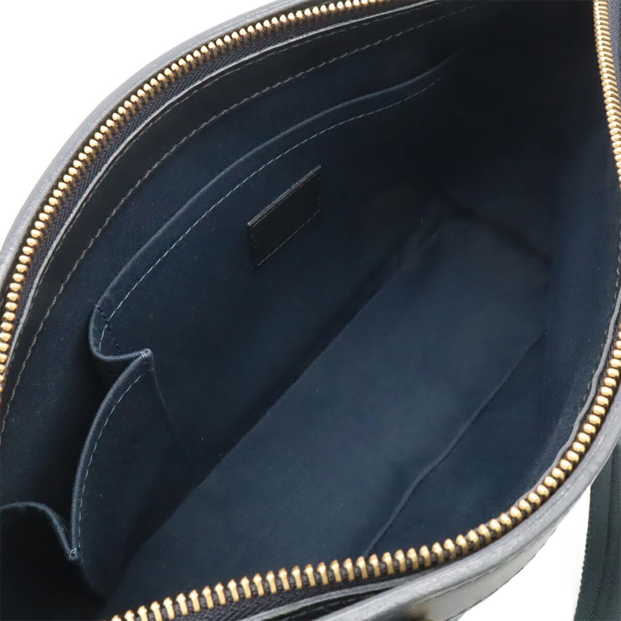 Louis Vuitton Tst Blue Canvas Leather Handbag (Pre-Owned)