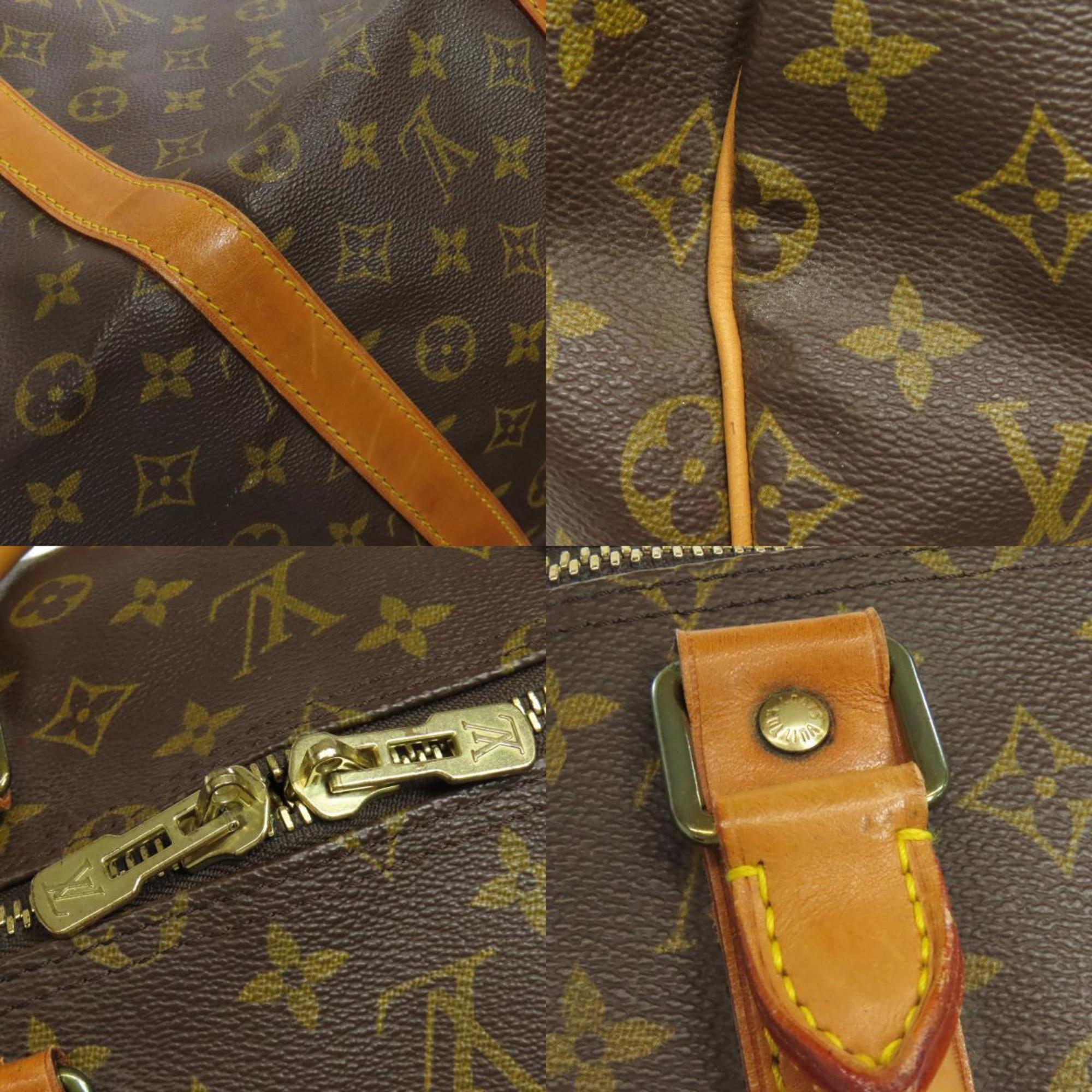 Louis Vuitton Brown Monogram Monogram Canvas Boston Bag (Pre-Owned)