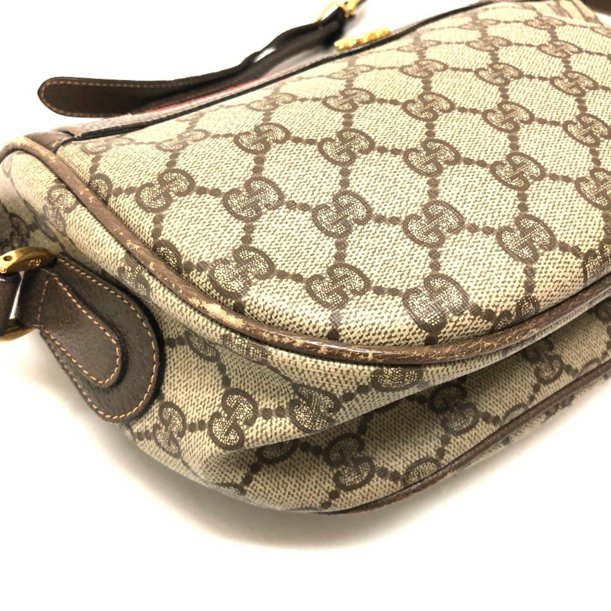 Gucci Pvc Leather Pochette Shoulder Bag (Pre-Owned)