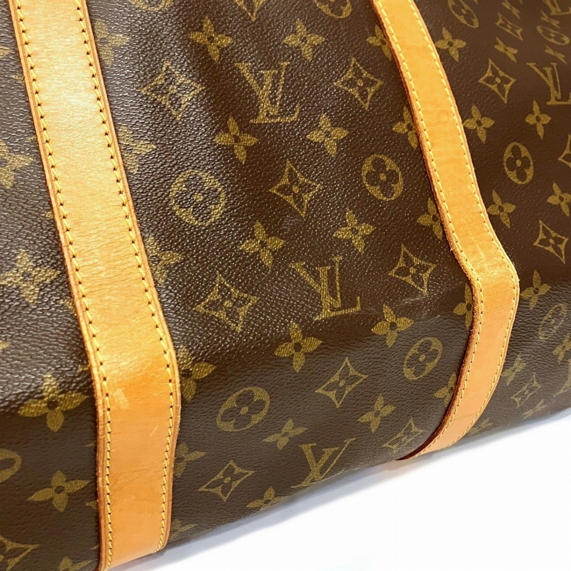 Louis Vuitton Brown Monogram Boston Bag (Pre-Owned)