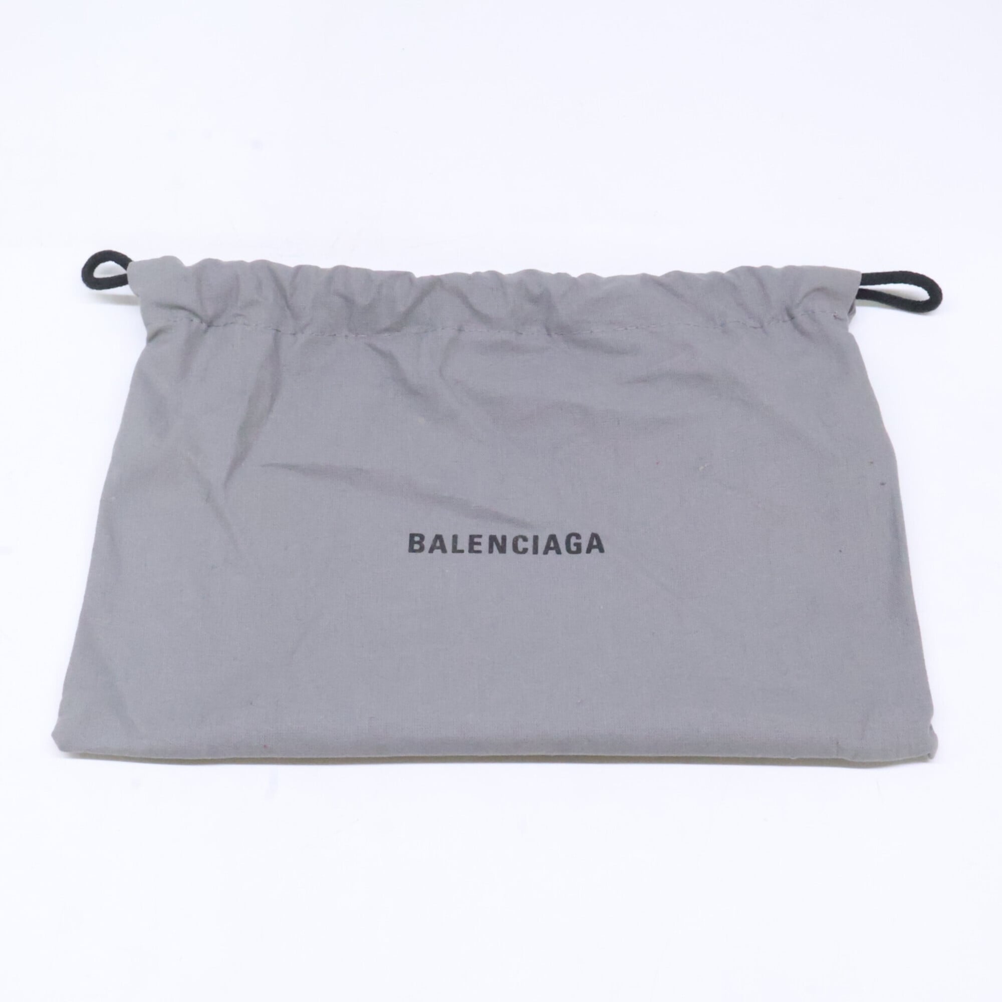 Balenciaga Silver Leather Long Wallet (Bi-Fold) (Pre-Owned)