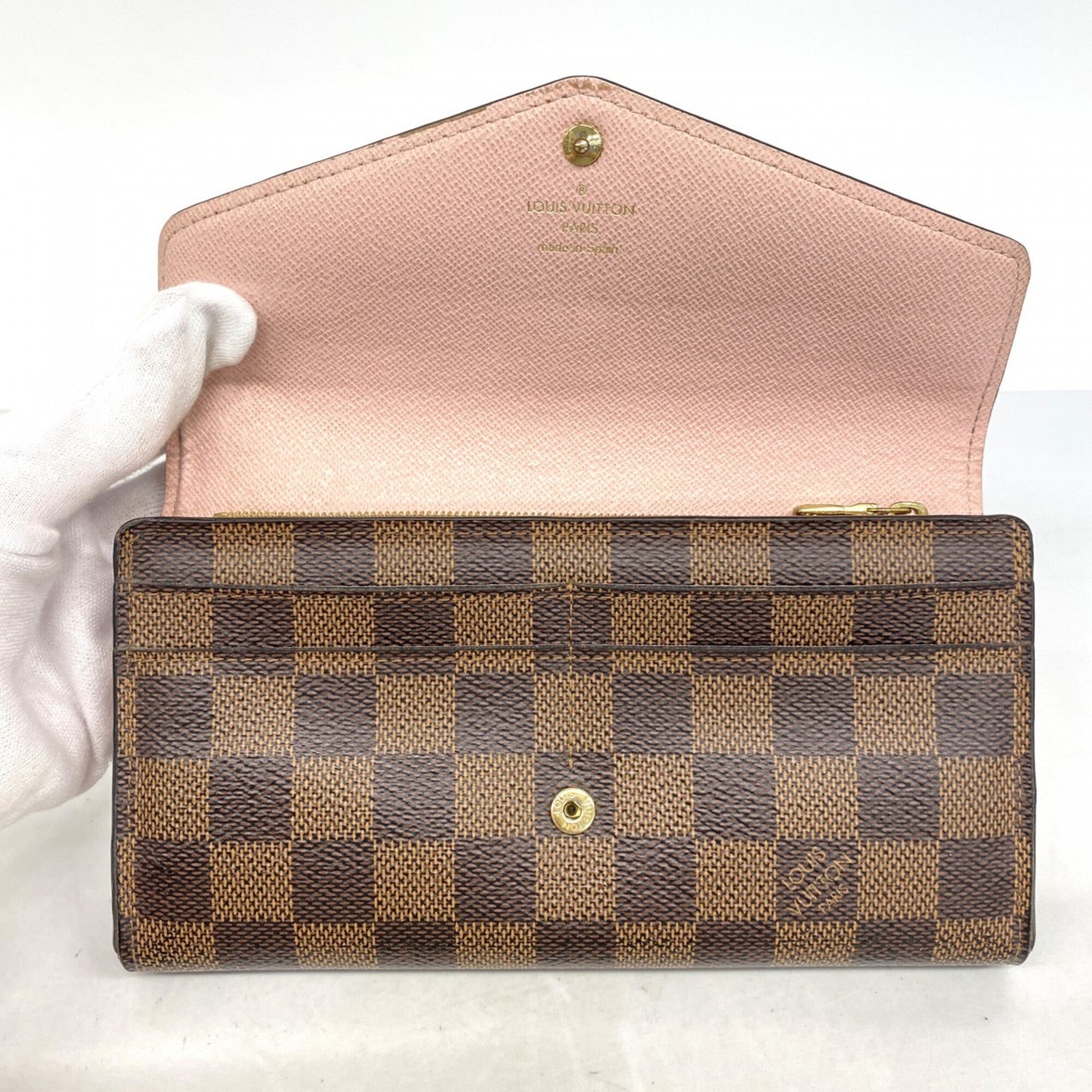 Louis Vuitton Rose Ballerine Long Wallet (Bi-Fold) (Pre-Owned)