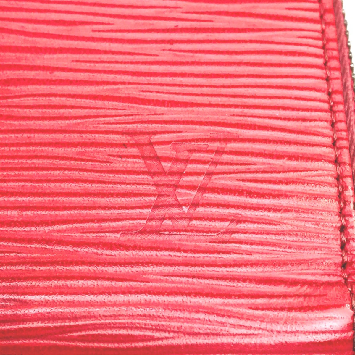 Louis Vuitton Pink Leather Long Wallet (Bi-Fold) (Pre-Owned)