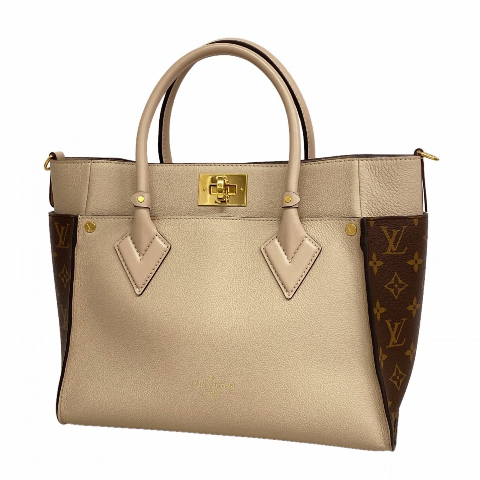 Louis Vuitton Brown Grayish Handbag (Pre-Owned)