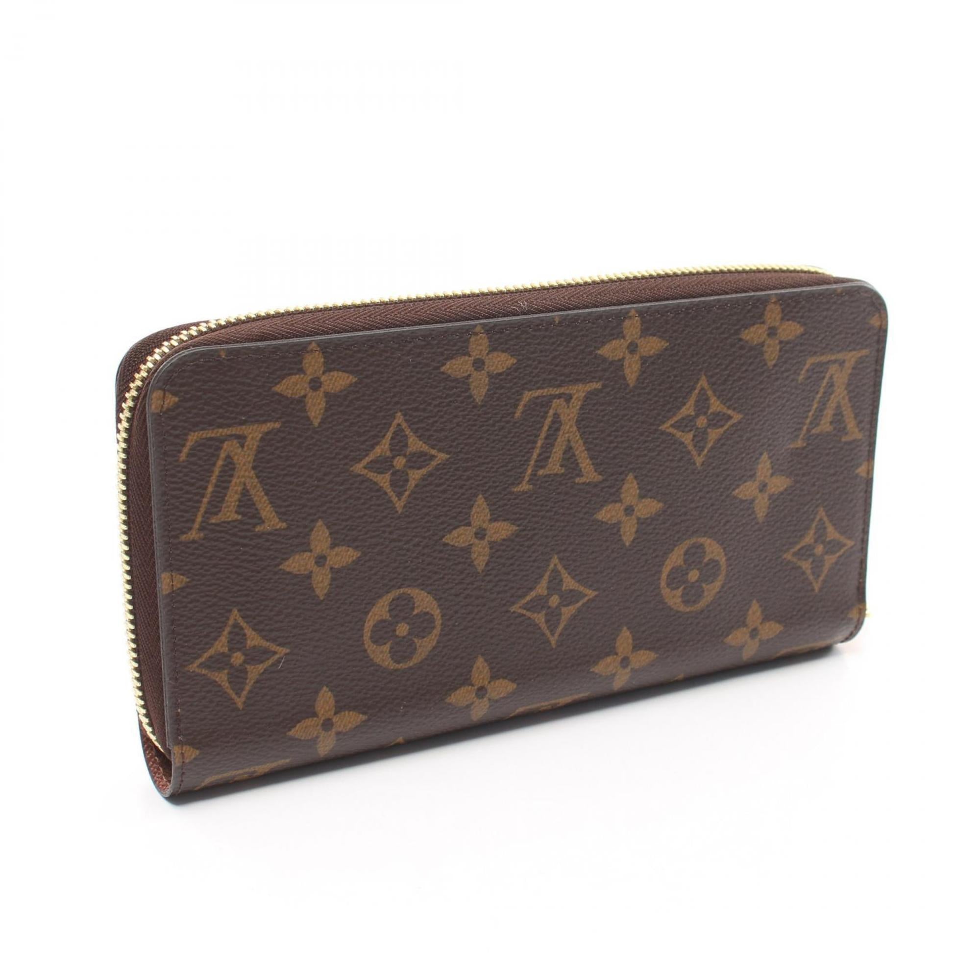 Louis Vuitton Brown Monogram Long Wallet (Bi-Fold) (Pre-Owned)