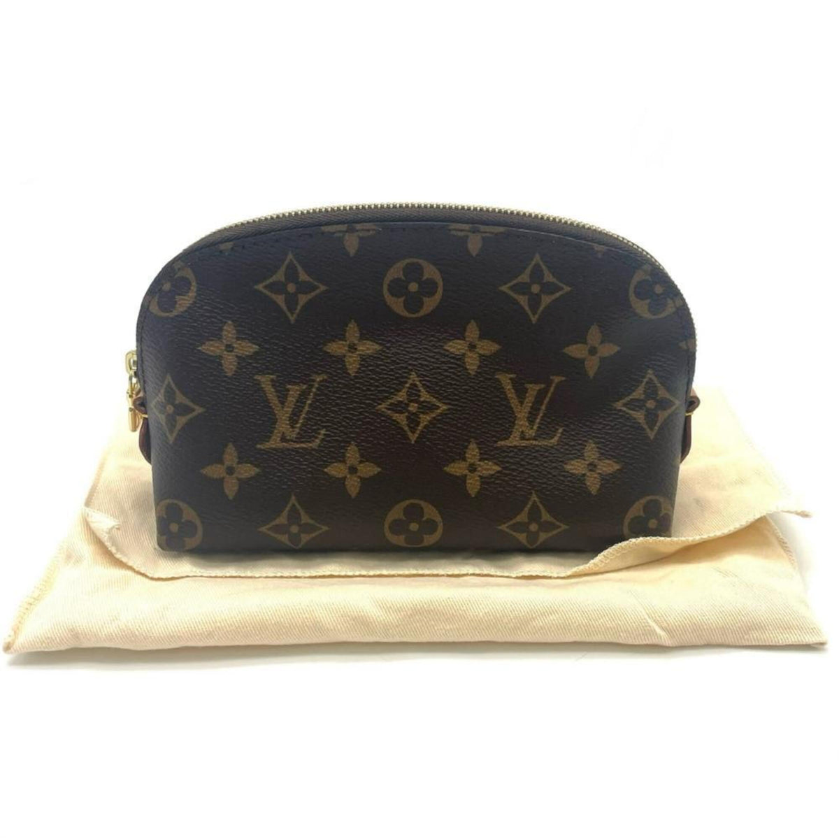 Louis Vuitton Monogram Brown Monogram Pouch Wash Bag (Pre-Owned)