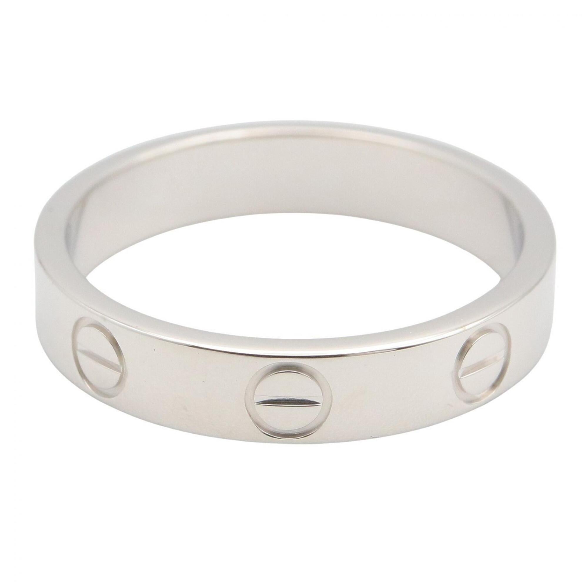 Cartier Silver White Gold (18K) Band Ring (Pre-Owned)