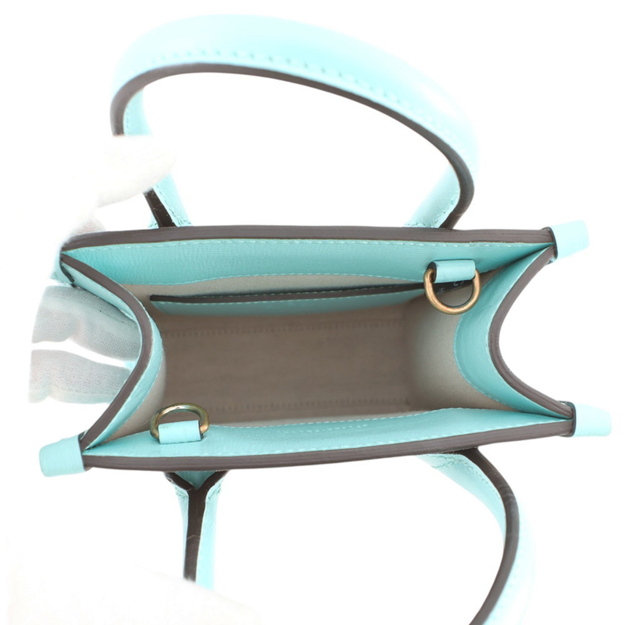 Gucci Beige Light Blue Orange Gg Supreme Leather Handbag Shoulder Bag (Pre-Owned)