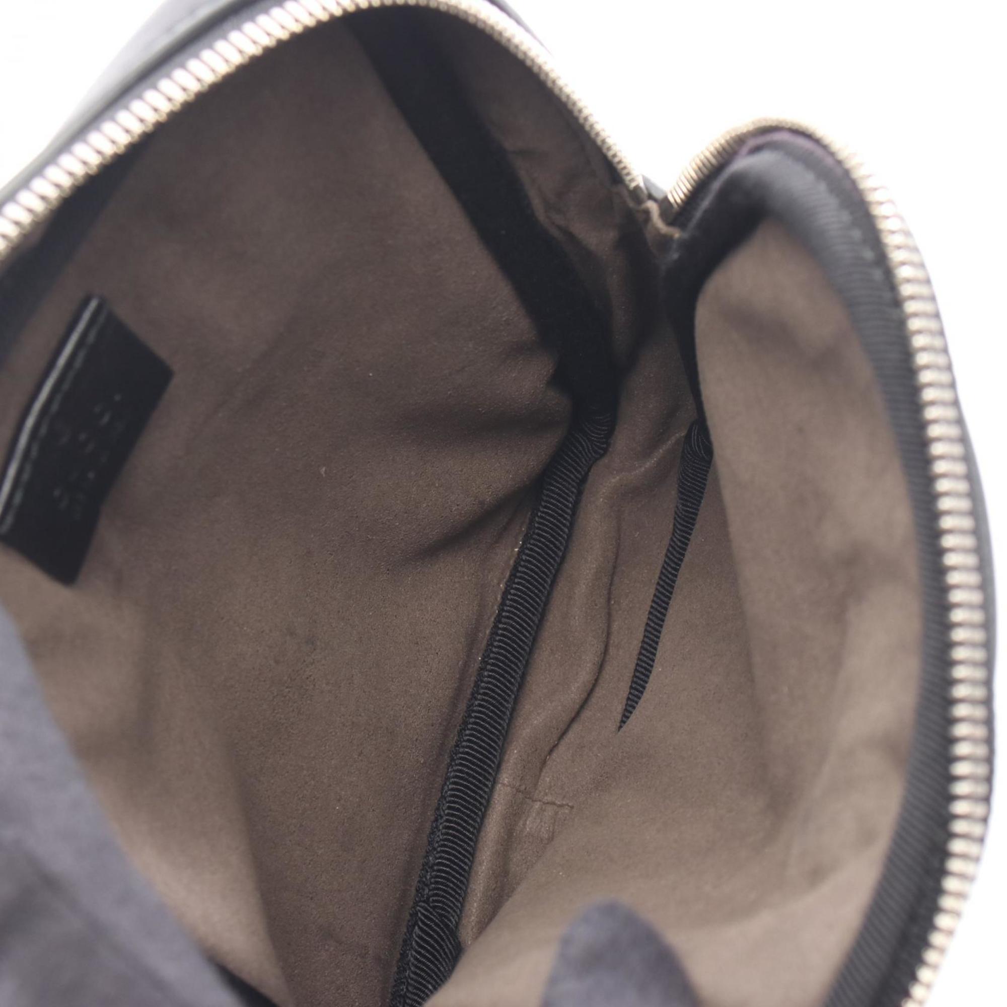 Gucci Black Leather Fanny Pack (Pre-Owned)