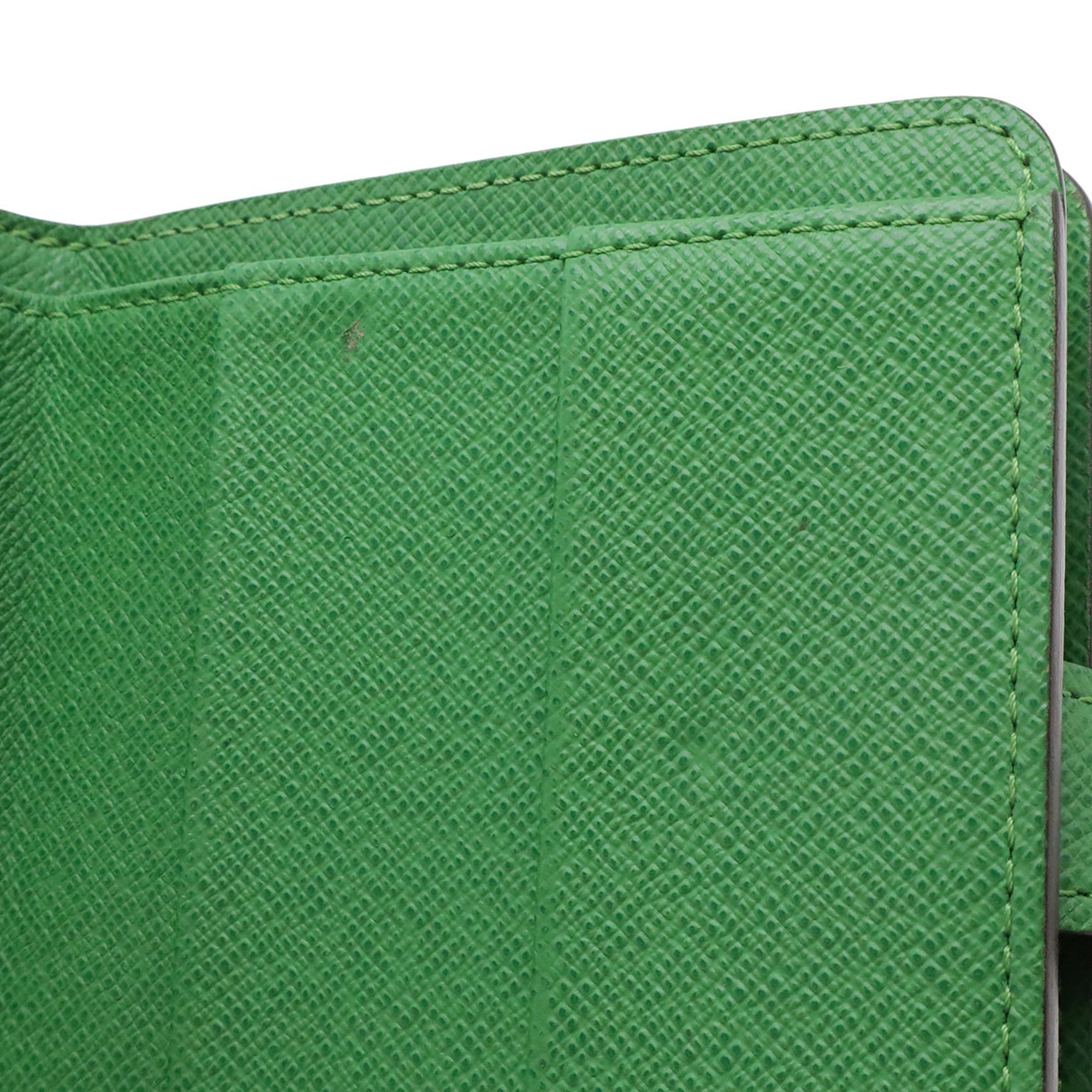 Louis Vuitton Green Monogram Vert Monogram Perforated Wallet (Bi-Fold) (Pre-Owned)