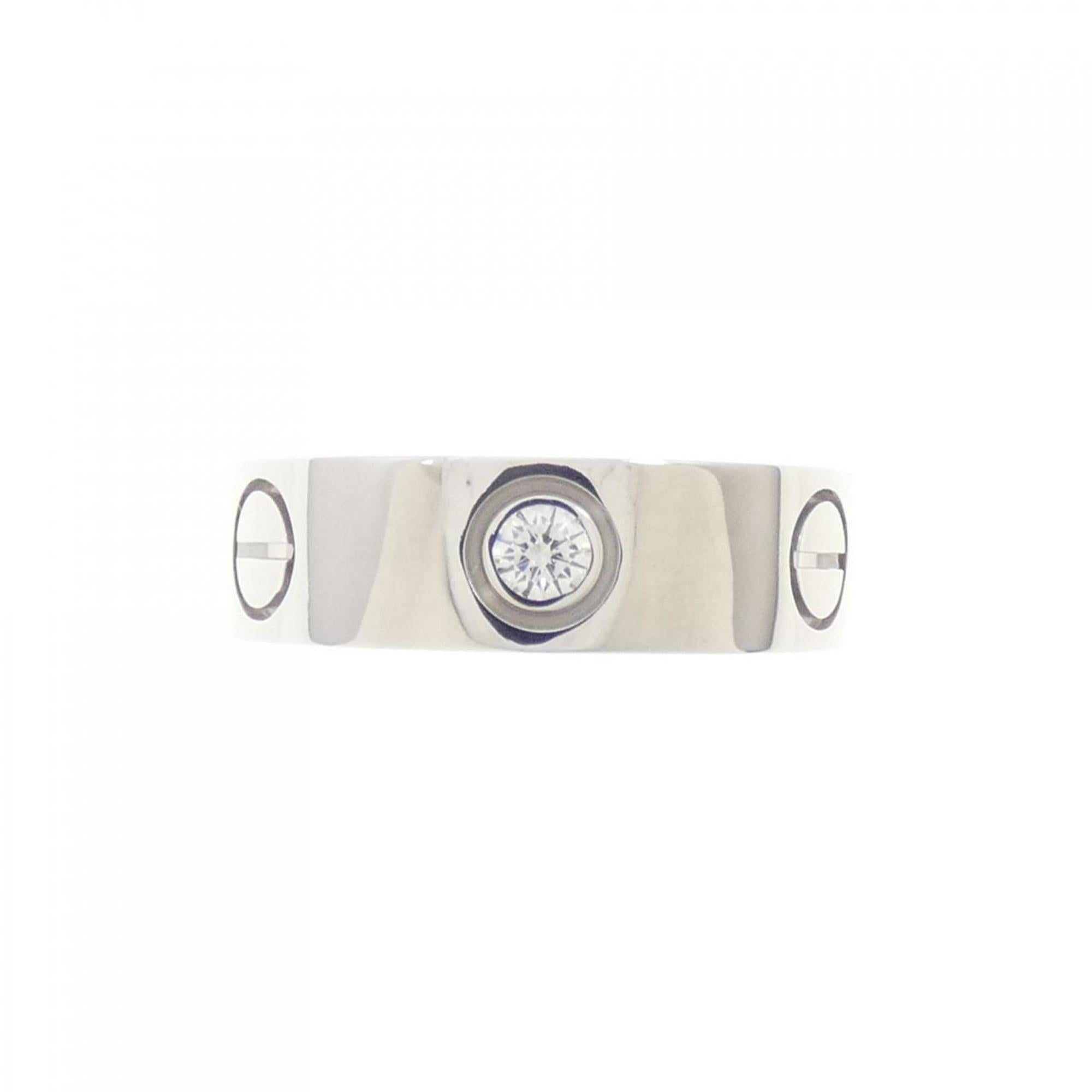 Cartier White Gold White Gold (18K) Band Ring (Pre-Owned)