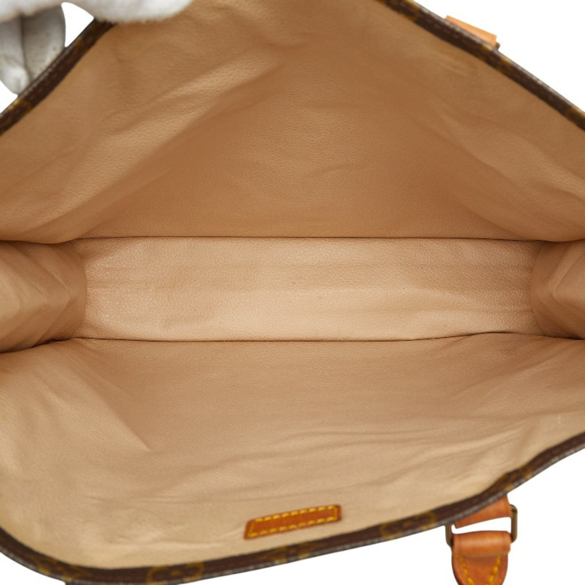 Louis Vuitton Brown Pvc Leather Handbag Tote Bag (Pre-Owned)