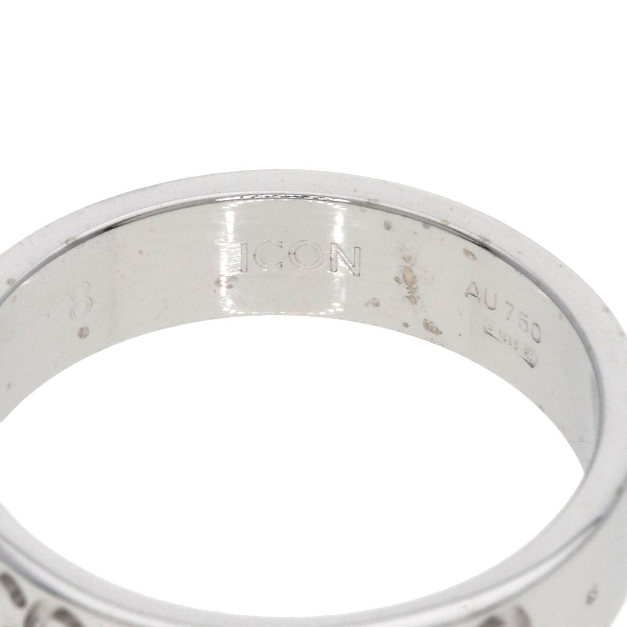 Gucci White Gold (18K) Band Ring (Pre-Owned)