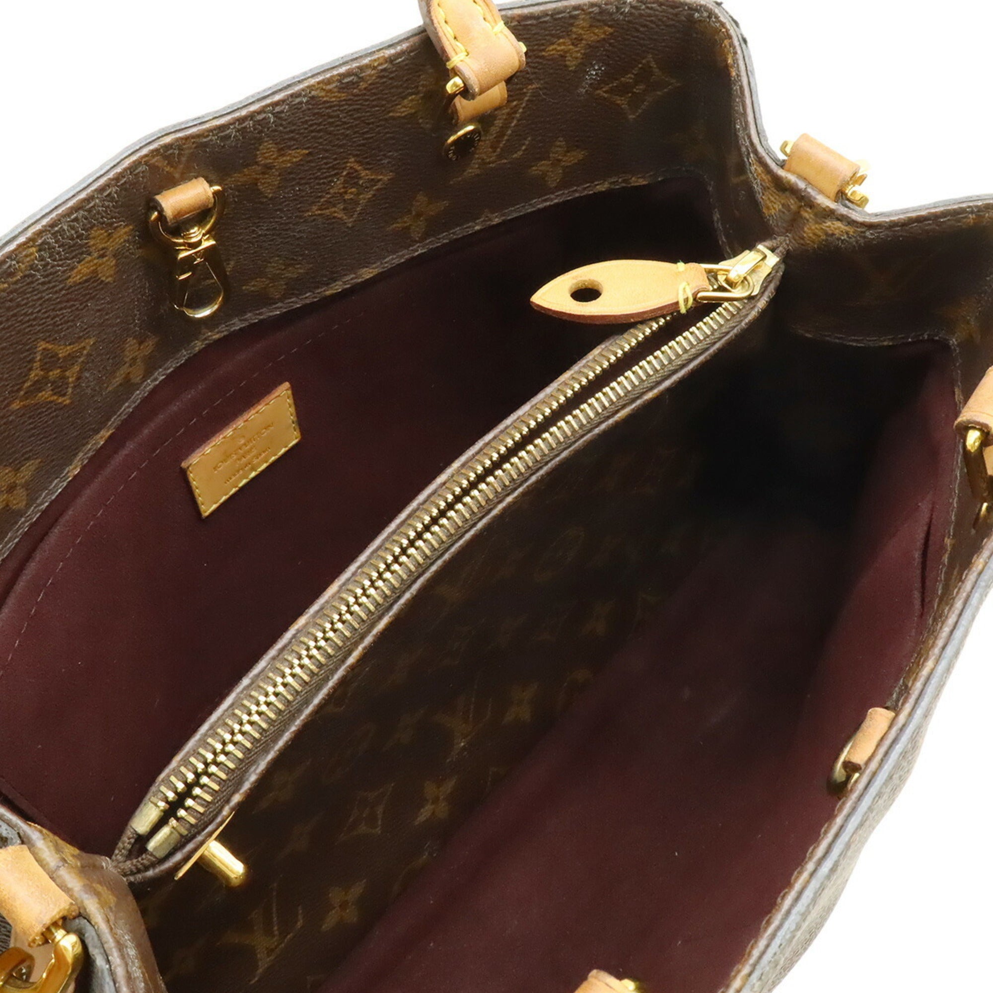 Louis Vuitton Brown Monogram White Monogram Handbag Shoulder Bag (Pre-Owned)