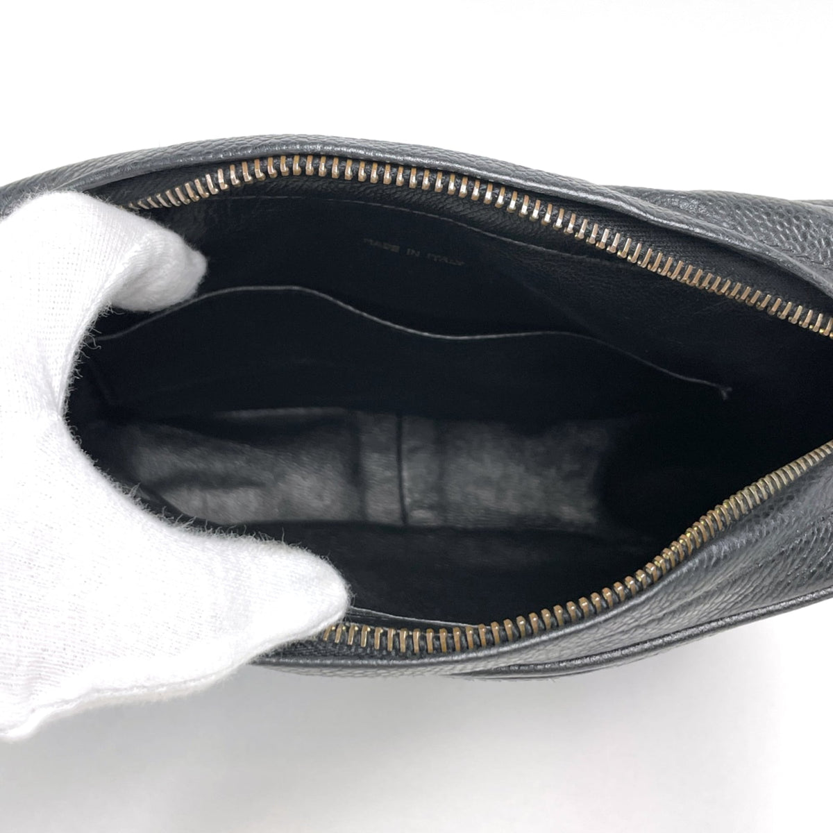 Chanel Matelasse Black Grained Calfskin Shoulder Bag (Pre-Owned)