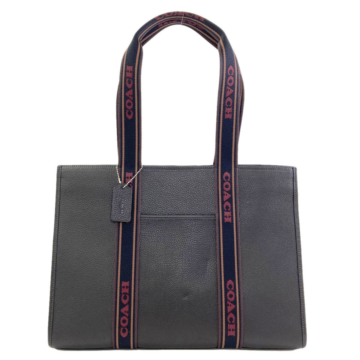 Coach Black Leather Tote Bag (Pre-Owned)