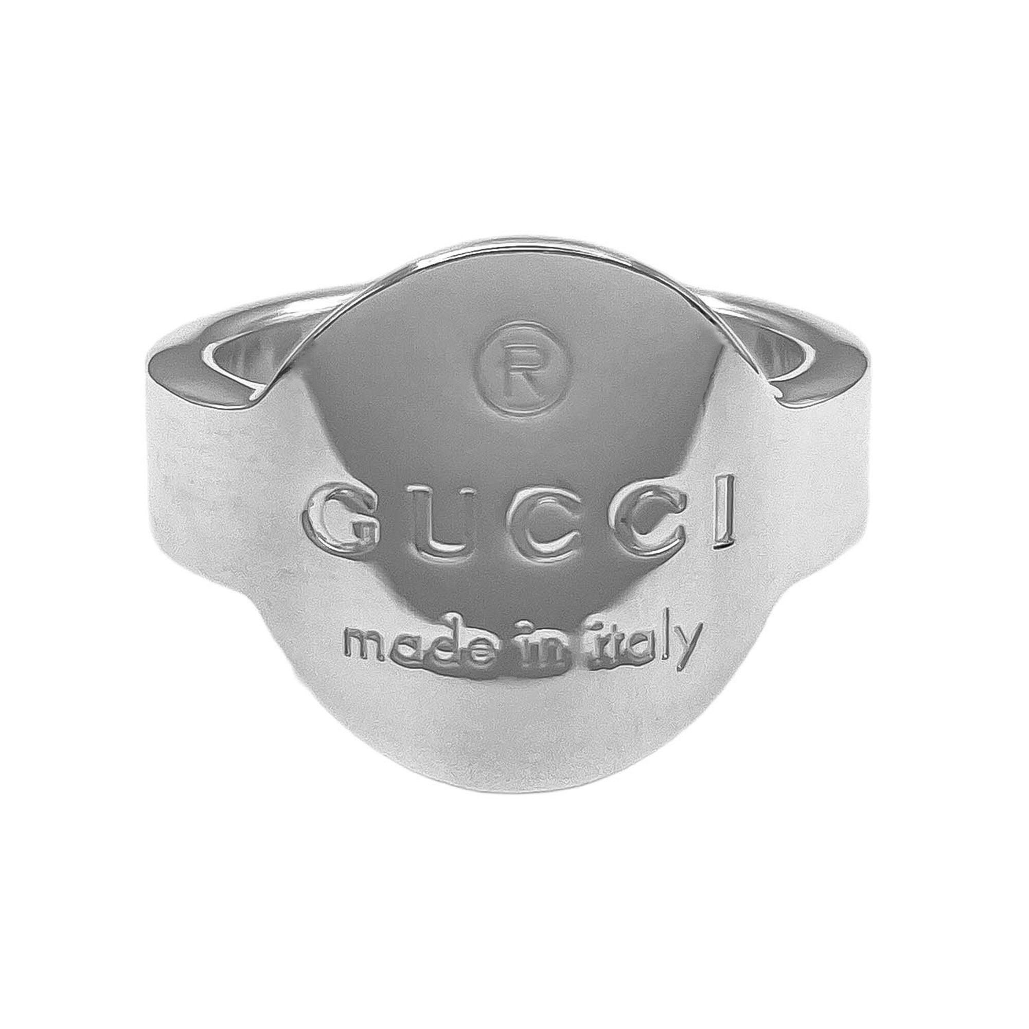 Gucci Silver Silver 925 Band Ring (Pre-Owned)