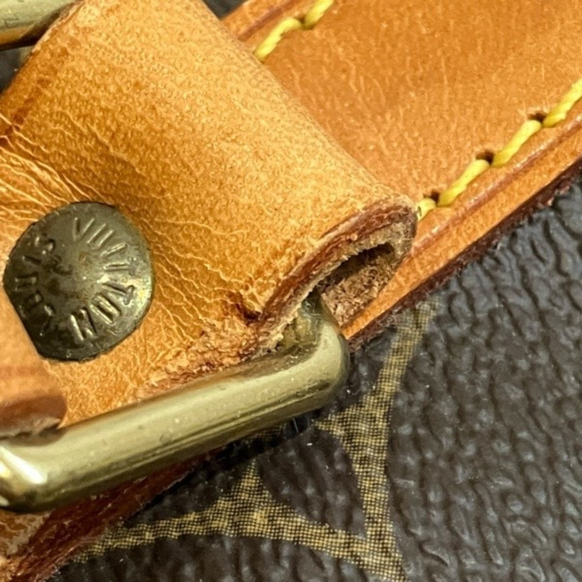 Louis Vuitton Brown Monogram Handbag Tote Bag (Pre-Owned)
