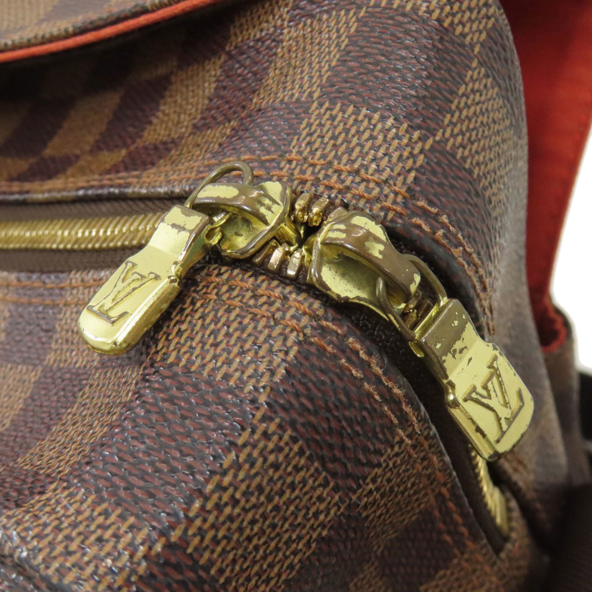 Louis Vuitton Damier Canvas Ebene Damier Canvas Shoulder Bag (Pre-Owned)