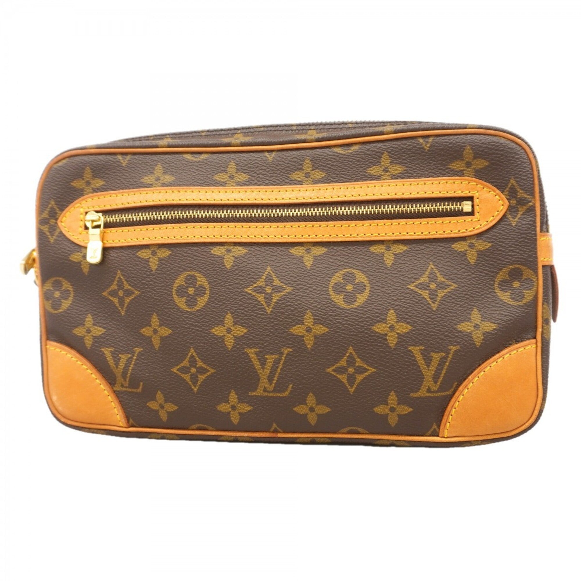 Louis Vuitton Brown Clutch Bag (Pre-Owned)