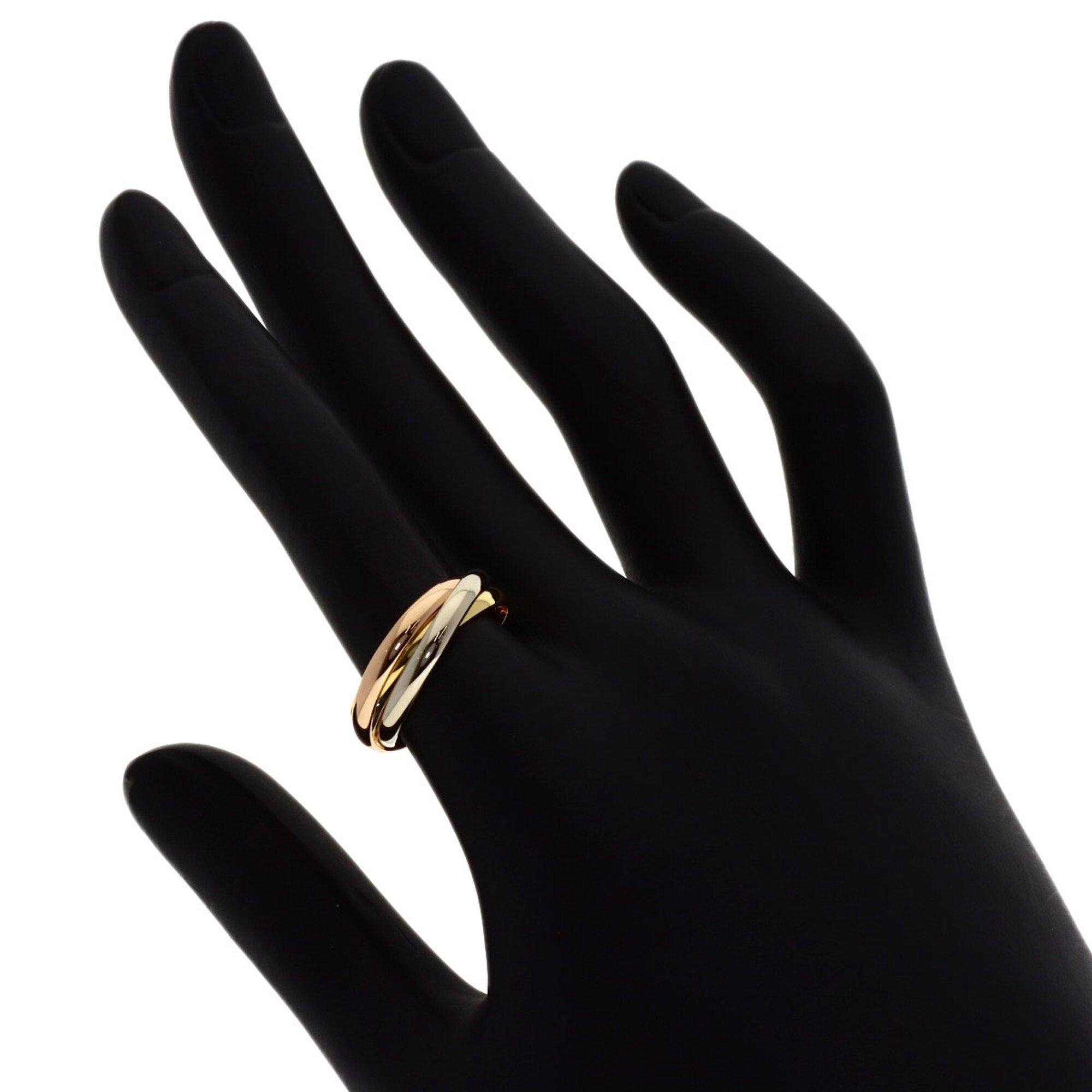 Cartier Yellow Gold (18K) Pink Gold (18K) White Gold (18K) Band Ring (Pre-Owned)