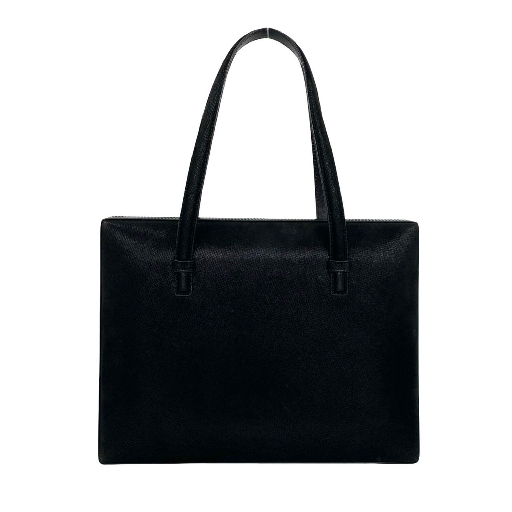 Loewe Black Suede Handbag Tote Bag (Pre-Owned)