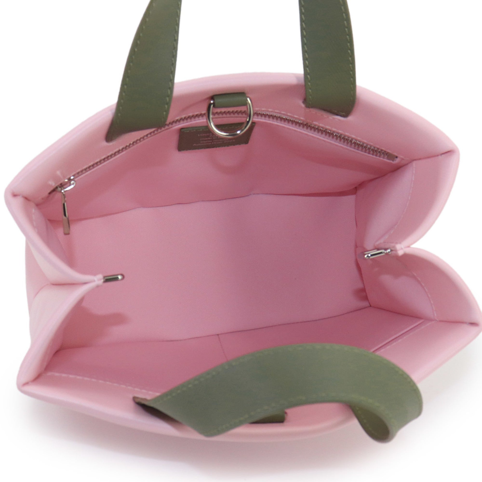 Louis Vuitton Pink Leather Handbag Tote Bag (Pre-Owned)