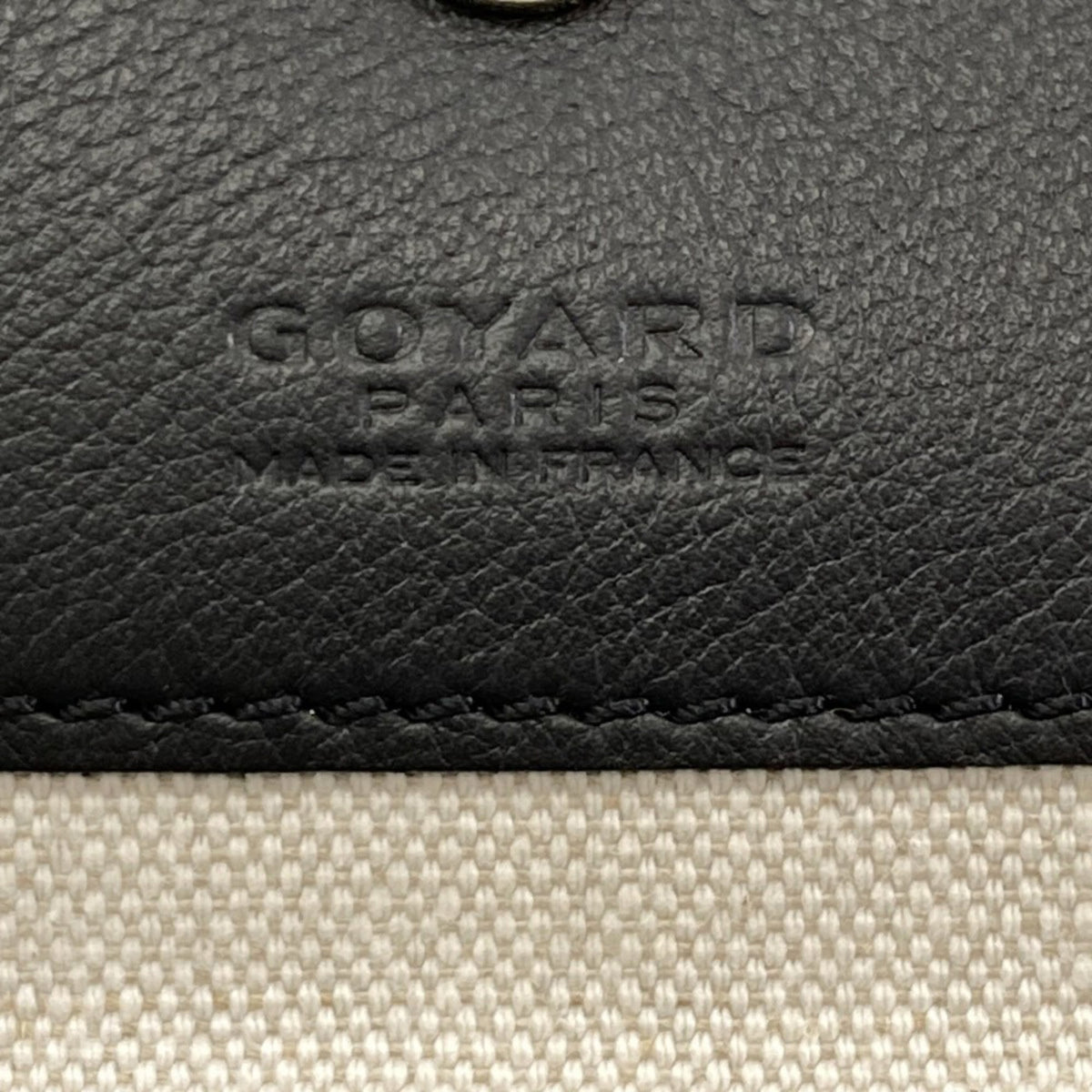 Goyard Black Pvc Tote Bag (Pre-Owned)