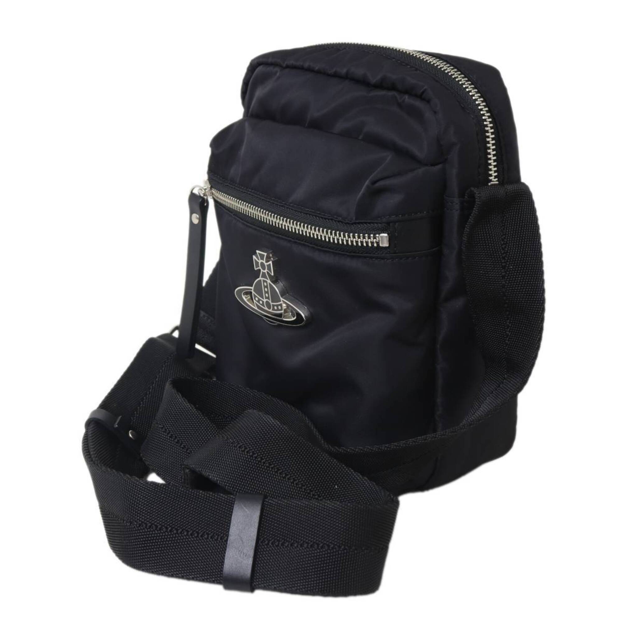 Vivienne Westwood Black Nylon Shoulder Bag (Pre-Owned)
