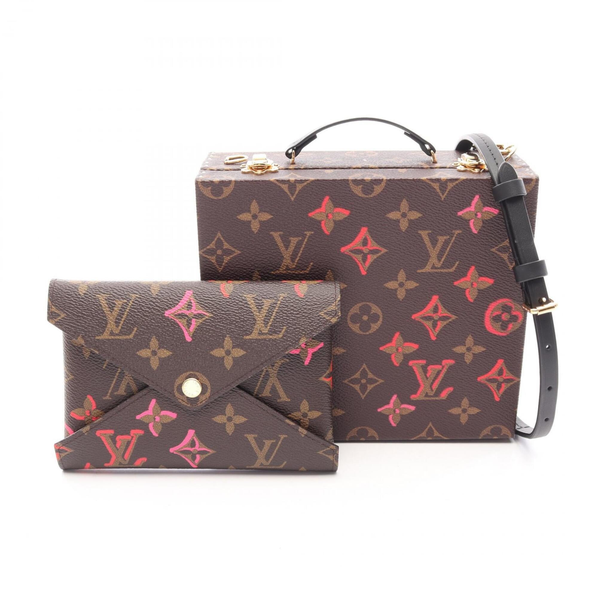 Louis Vuitton Monogram Brown Multi-Color Coated Canvas Leather Handbag (Pre-Owned)