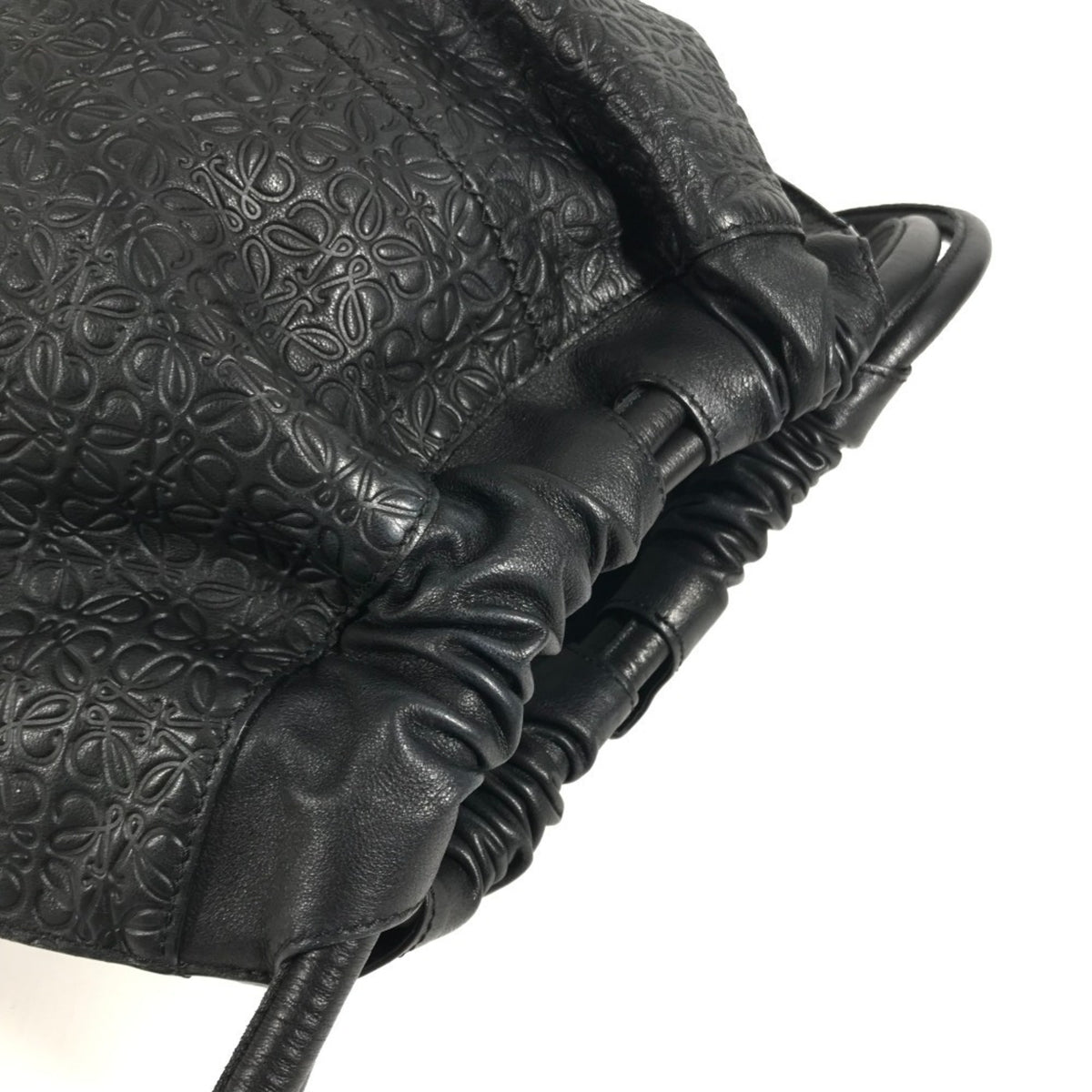 Loewe Black Leather Backpack (Pre-Owned)