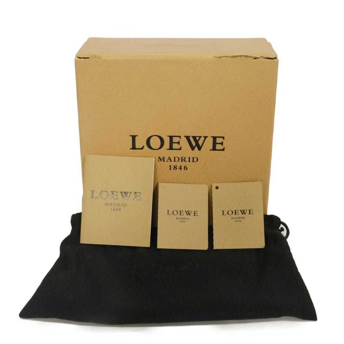 Loewe Black Leather Wallet (Bi-Fold) (Pre-Owned)