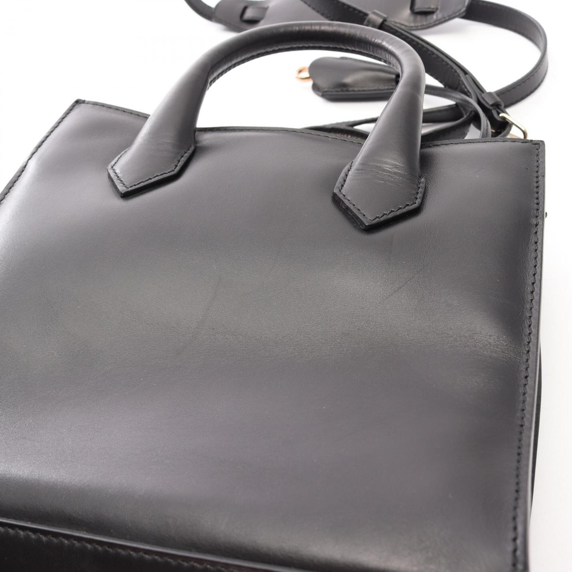 Balenciaga Black Leather Handbag (Pre-Owned)