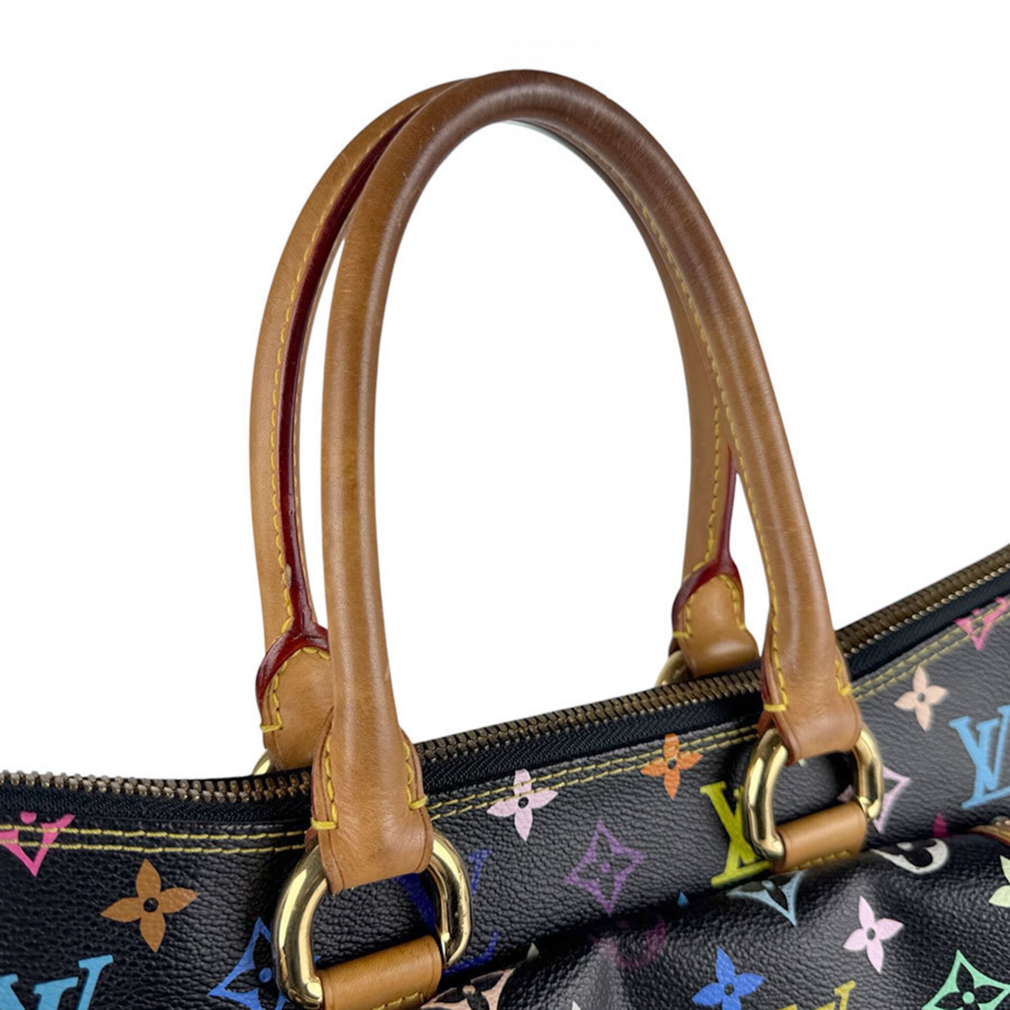 Louis Vuitton Multi-Color Noir Monogram Multicolore Handbag Shoulder Bag (Pre-Owned)
