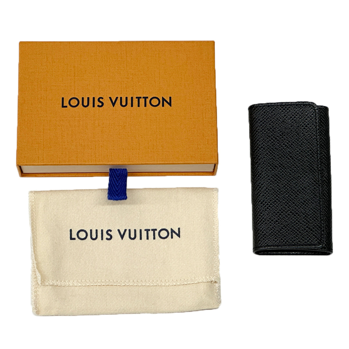 Louis Vuitton Black Noir Taiga Leather (Pre-Owned)