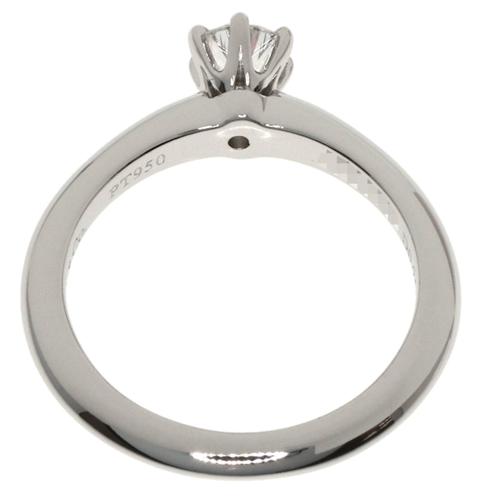 Tiffany Platinum 950 Band Ring (Pre-Owned)