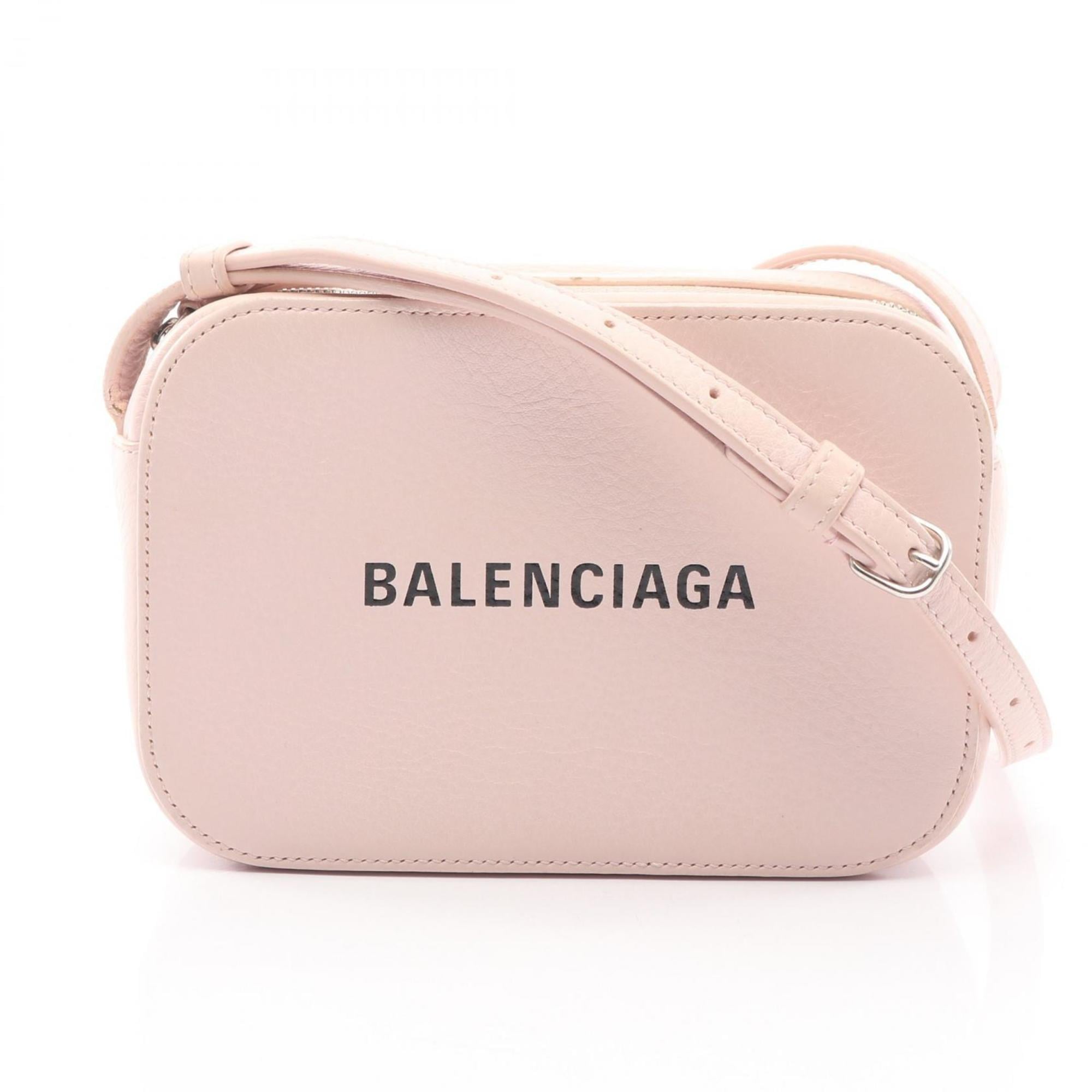 Balenciaga Pink Leather Shoulder Bag (Pre-Owned)