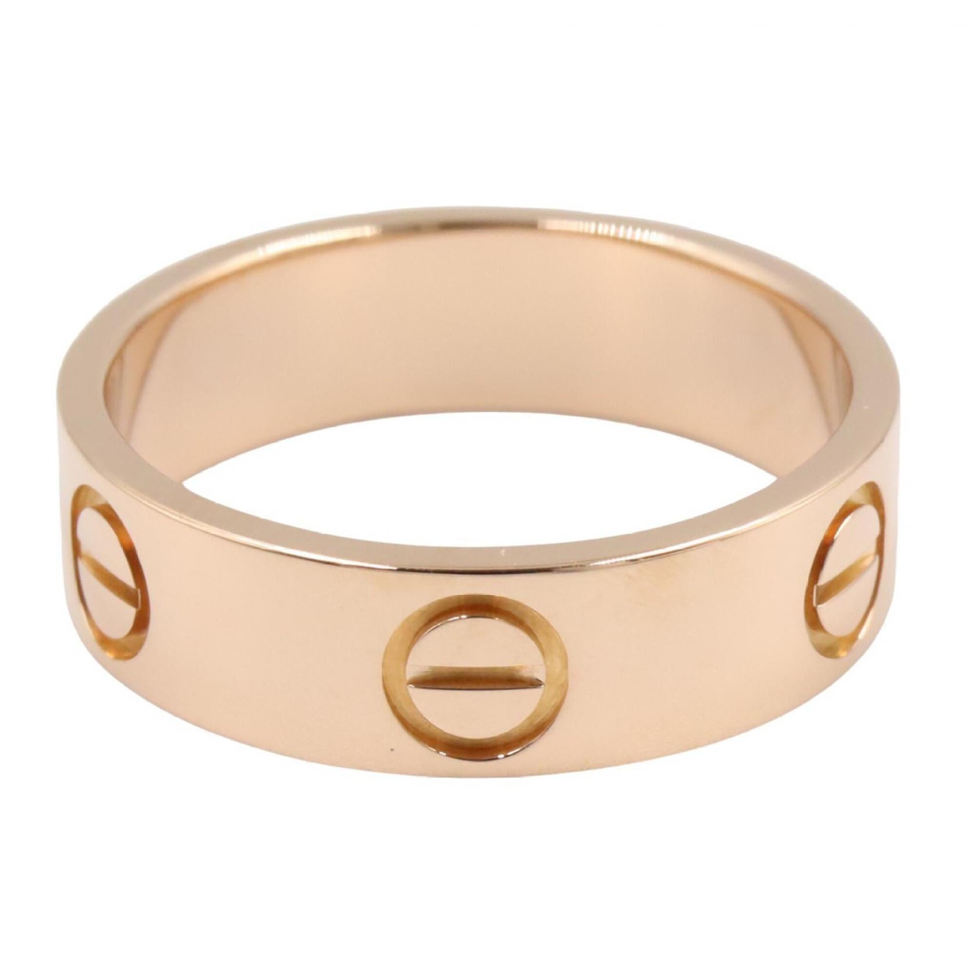 Cartier Gold Pink Gold (18K) Band Ring (Pre-Owned)