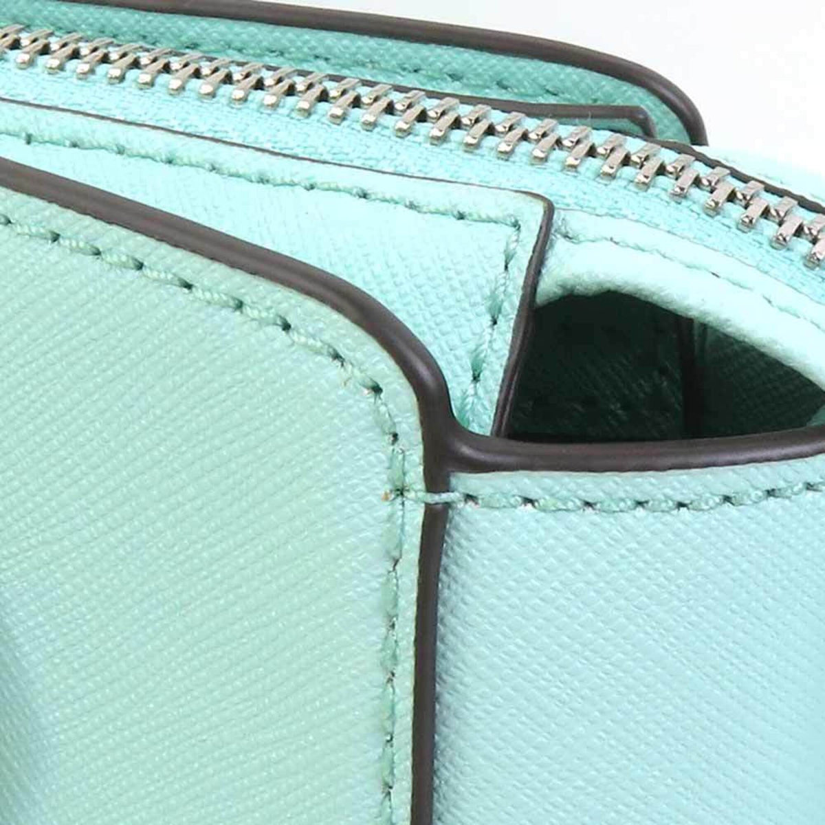 Tory Burch Green Leather Handbag Shoulder Bag (Pre-Owned)