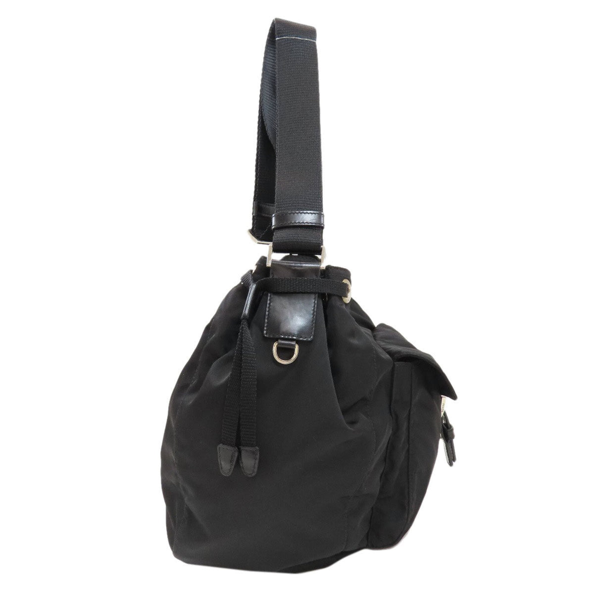 Prada Black Nylon Shoulder Bag (Pre-Owned)