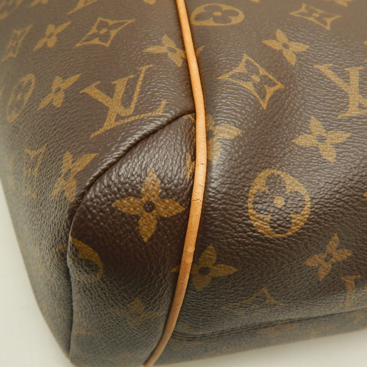 Louis Vuitton Black Brown Monogram Monogram Canvas Tote Bag (Pre-Owned)