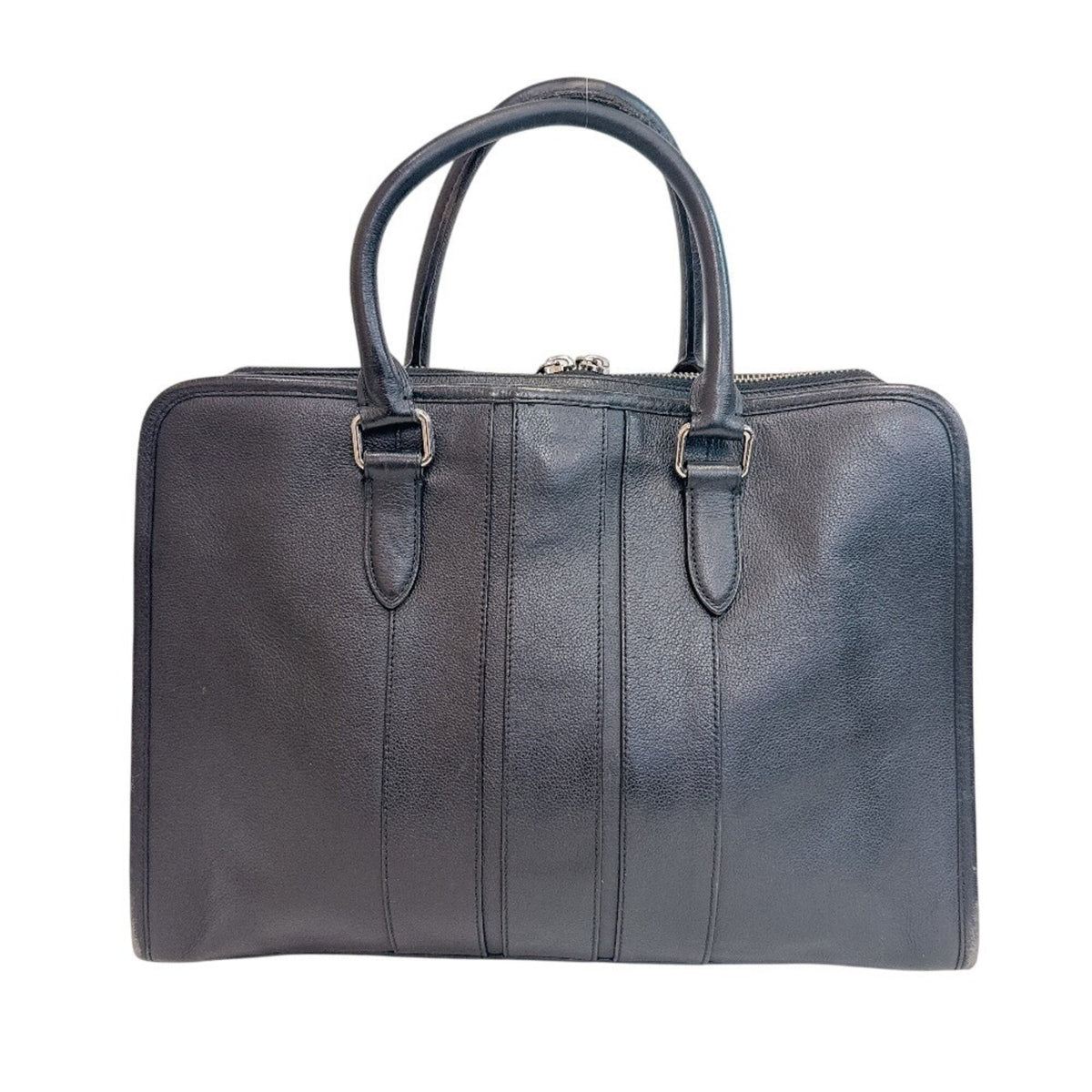 Coach Black Leather Briefcase (Pre-Owned)