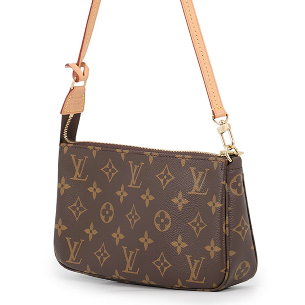 Louis Vuitton Brown Monogram Monogram Handbag Pochette Pouch (Pre-Owned)